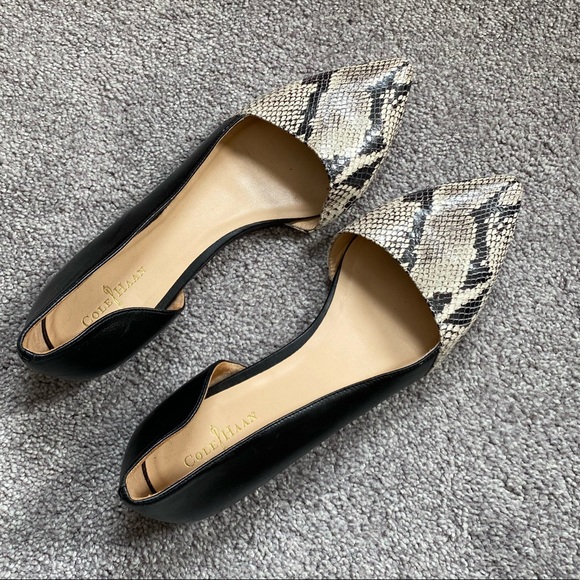 Cole Haan Pointed Toe Flats - 8.5 - Picture 2 of 6